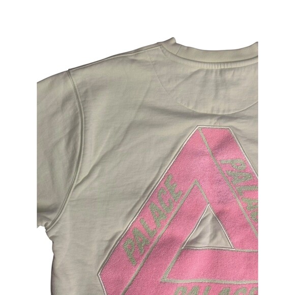 Palace Fleece Tri-Ferg Crew Mojito Sz L Lime/Pastel Green Pink Skateboards Skate - Picture 6 of 16